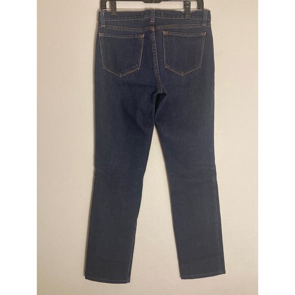 J Brand Premium Denim Jeans Straight Leg Dark Ink Wash ~ Sz 27 w 32 Inseam - Picture 3 of 6